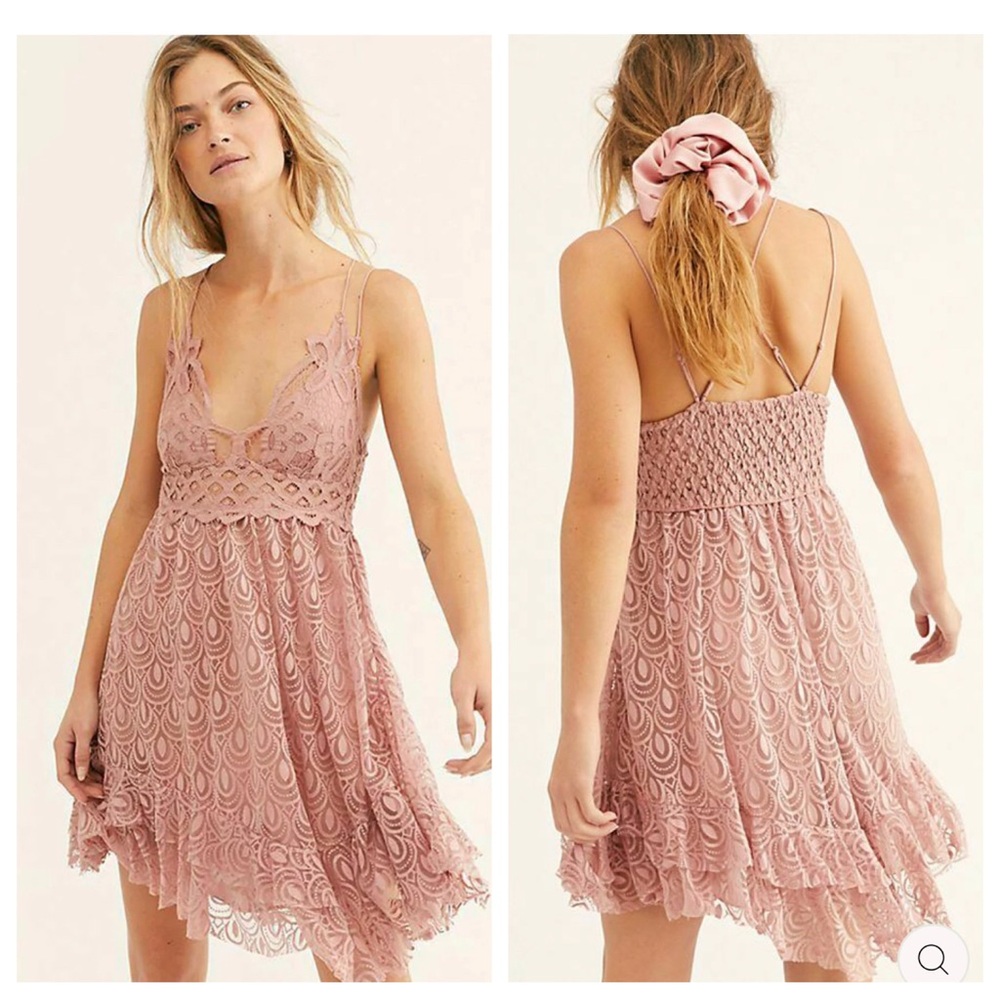 Free People FP One Adella Burnout Slip Dress Size Small